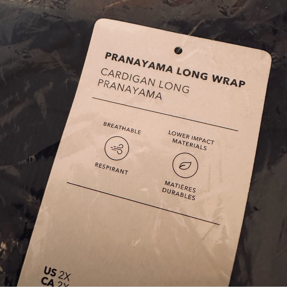 Athleta | Wrap | Pranayama Long Wrap | Navy - Picture 9 of 11
